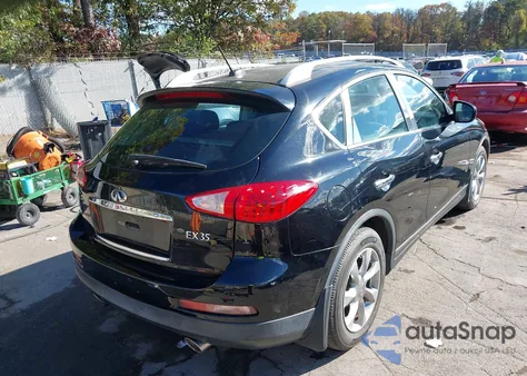 2008 Infiniti Ex35 Journey z USA, uszkodzony, nr VIN JNKAJ09FX8M357262
